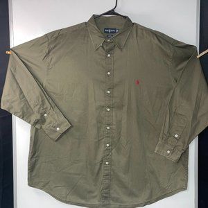 Ralph Lauren Button Down Long Sleeve 3x